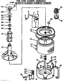 Tub and basket assembly