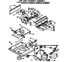 Kenmore 11072791610 top and console assembly diagram