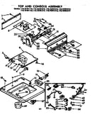 Top and console assembly