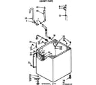 Kenmore 11072860200 cabinet parts diagram