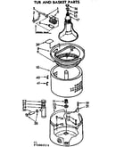 Tub and basket parts