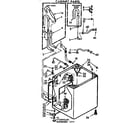 Kenmore 11073865800 cabinet parts diagram