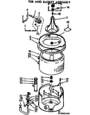 Tub and basket assembly