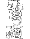 Tub and basket parts
