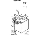 Kenmore 11072870810 cabinet parts diagram