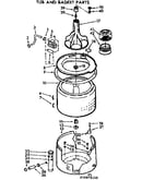 Tub and basket parts