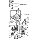 Kenmore 11072874200 drive system diagram