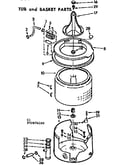 Tub and basket parts