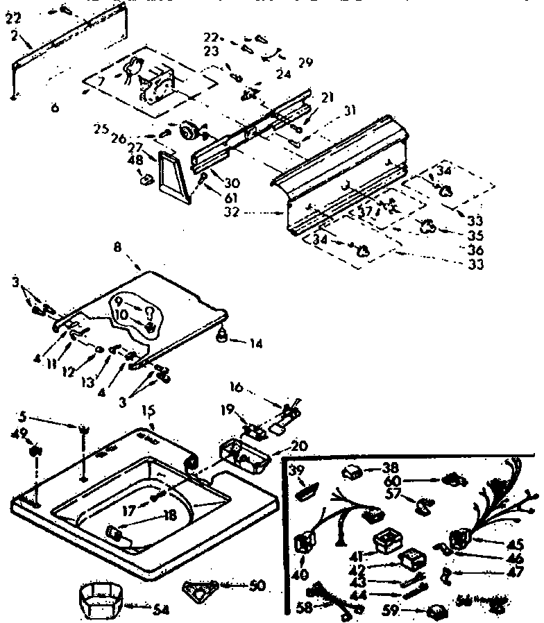 TOP AND CONSOLE PARTS