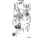 Kenmore 11072884610 drive parts diagram