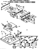 Top and console assembly