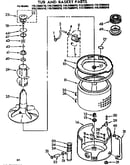 Tub and basket parts