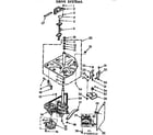 Kenmore 11072885410 drive systems diagram