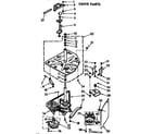 Kenmore 11072885120 drive parts diagram