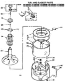 Tub and basket parts