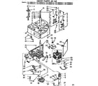 Kenmore 11073893410 drive parts 60 hz diagram
