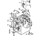 Kenmore 11073893820 cabinet parts diagram