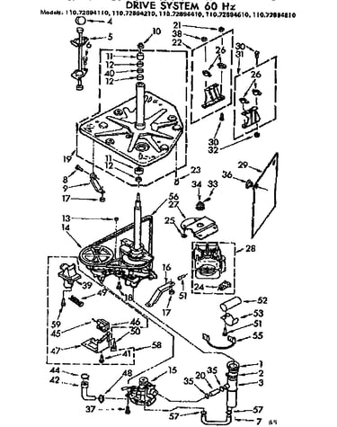Drive system 60hz