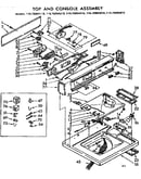 Top and console assembly