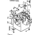 Kenmore 11072894620 cabinet parts diagram