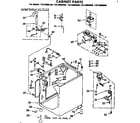 Kenmore 11072894240 cabinet parts diagram