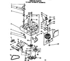 Kenmore 11072940110 drive parts diagram