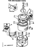 Tub and basket parts