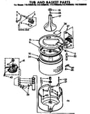Tub and basket parts