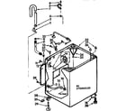 Kenmore 11072950820 cabinet parts diagram