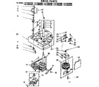 Kenmore 11072955800 drive parts diagram