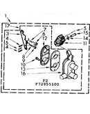 Two way valve assembly suds