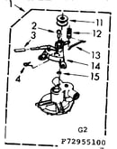 Non-suds pump parts