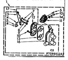 Kenmore 11073955410 two way valve assembly suds diagram