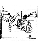 Two way valve assembly suds