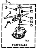 Non-suds pump parts