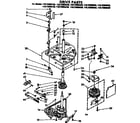 Kenmore 11073955120 drive parts diagram