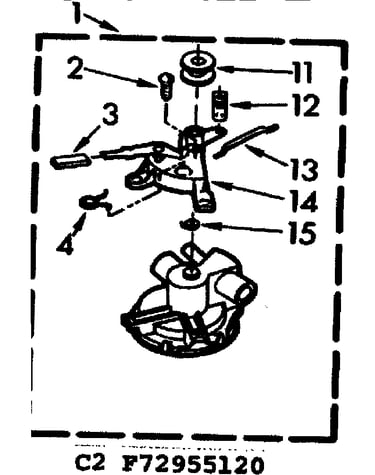 Non-suds pump parts