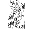 Kenmore 11073955620 tub and basket parts diagram