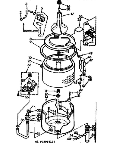 Tub and basket parts