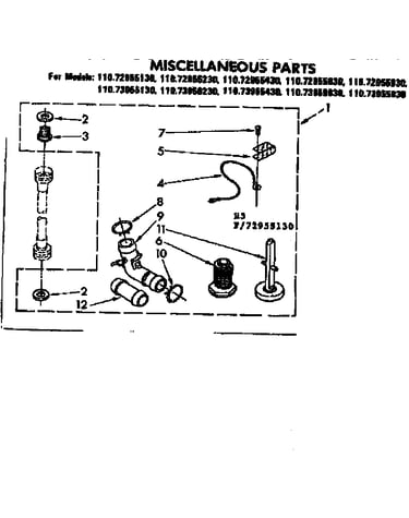 Miscellaneous parts