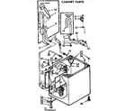 Kenmore 11073960210 cabinet parts diagram