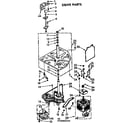 Kenmore 11073960210 drive parts diagram