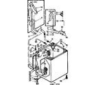 Kenmore 11073965610 cabinet parts diagram