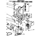 Kenmore 11072965140 drive parts diagram