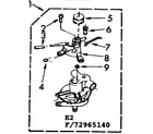 Kenmore 11073965440 pump parts diagram
