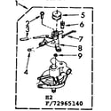 Kenmore 11073965240 pump parts diagram