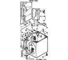Kenmore 11072966100 cabinet parts diagram