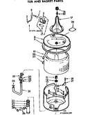 Tub and basket parts