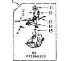Kenmore 11072966100 pump assembly suds diagram