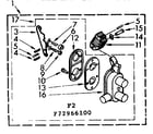 Kenmore 11072966100 two way valve assembly suds diagram